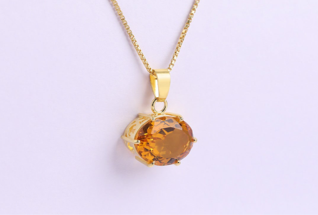 November Citrine Sunlit