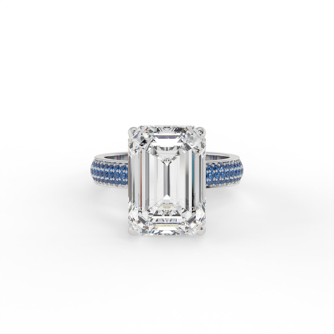 Emeraude Birthstone, Bleu