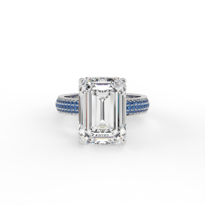 Emeraude Birthstone, Bleu