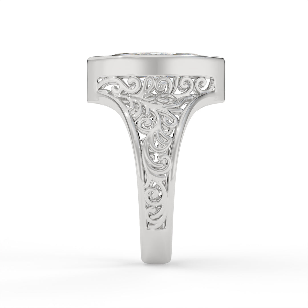 Antique Crest Marquise