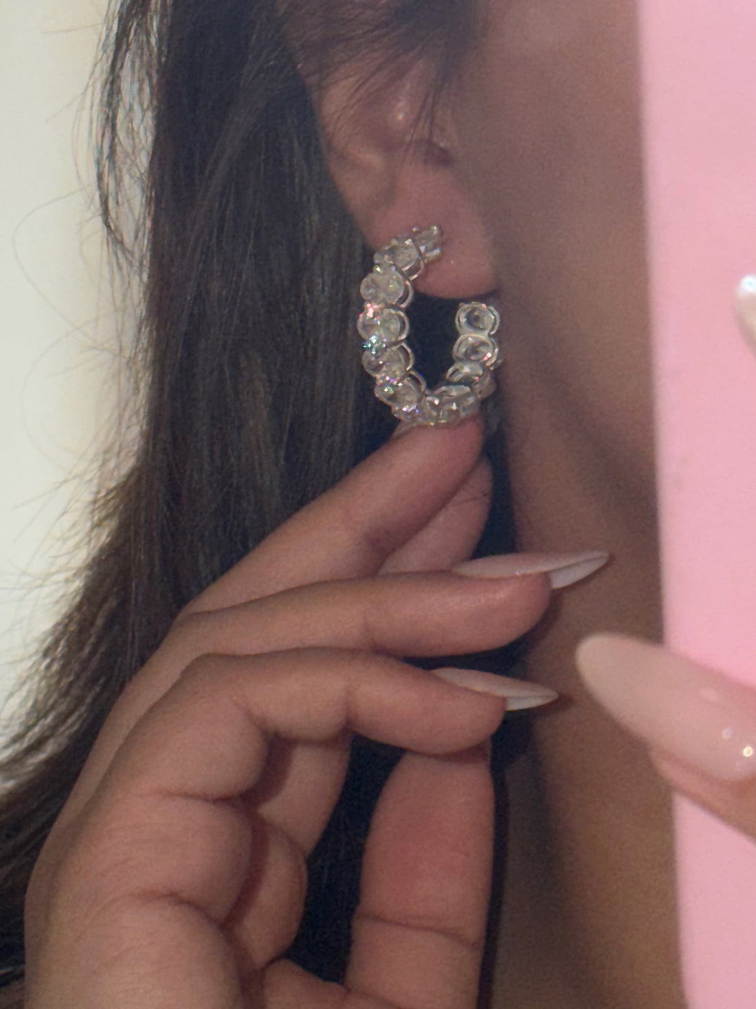 Oval Grandeur Hoops