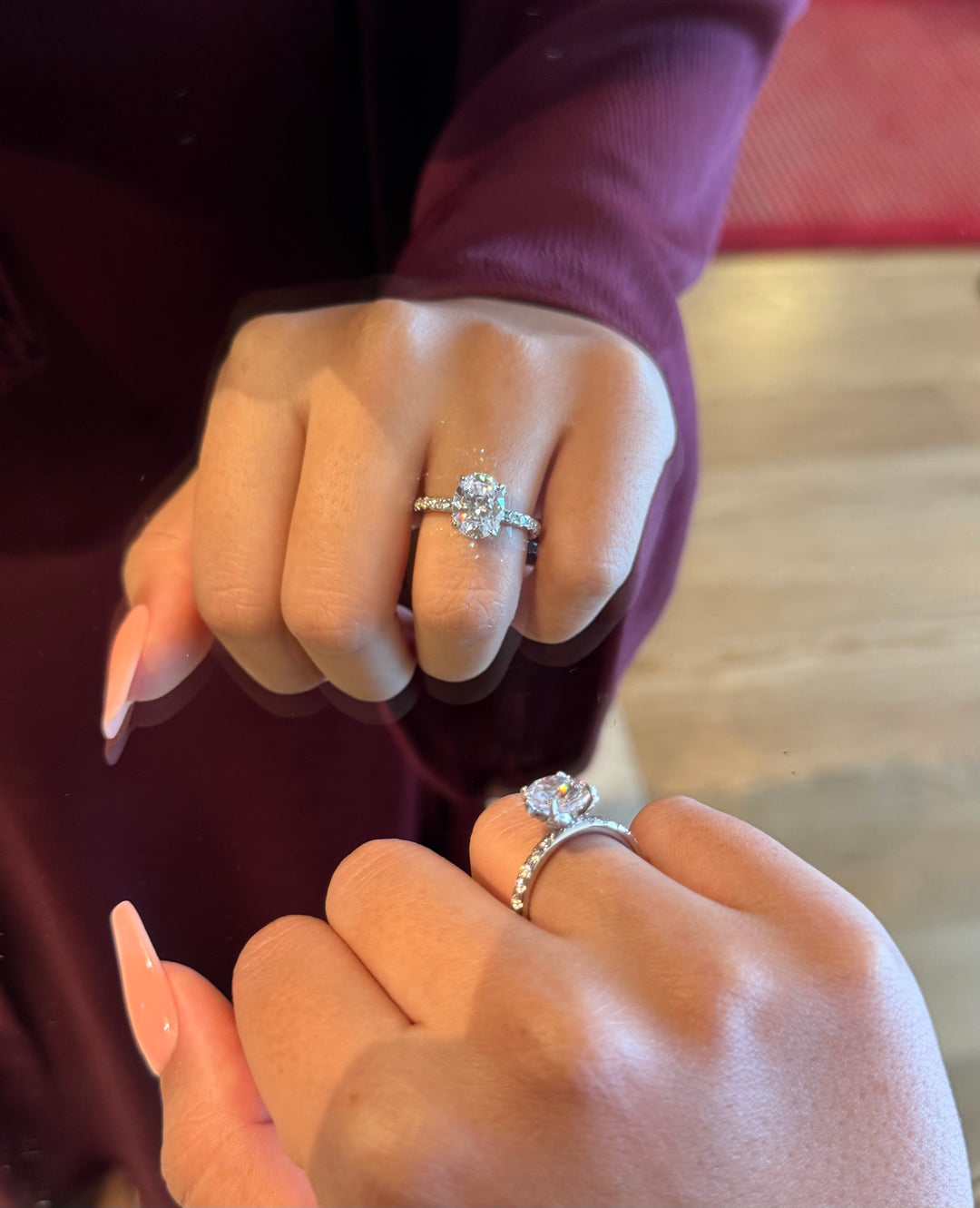 Mini Oval Petal Prongs