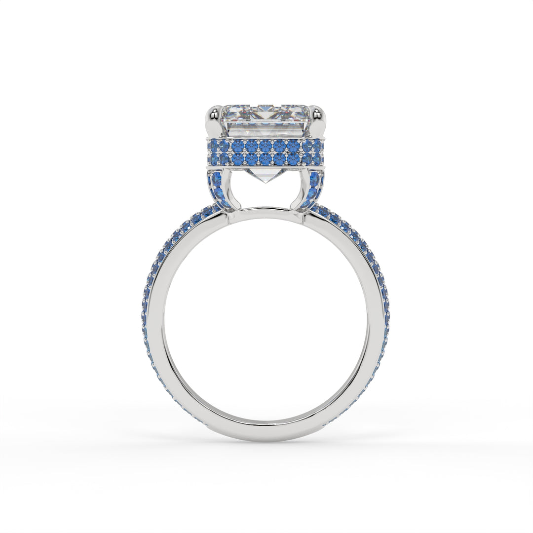 Emeraude Birthstone, Bleu