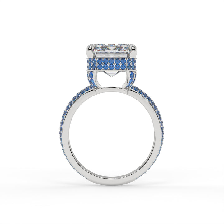 Emeraude Birthstone, Bleu