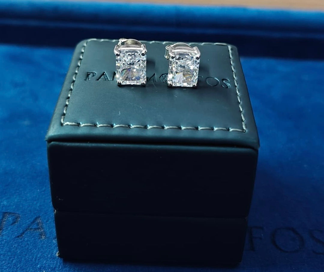 Radiant Solitaire Studs