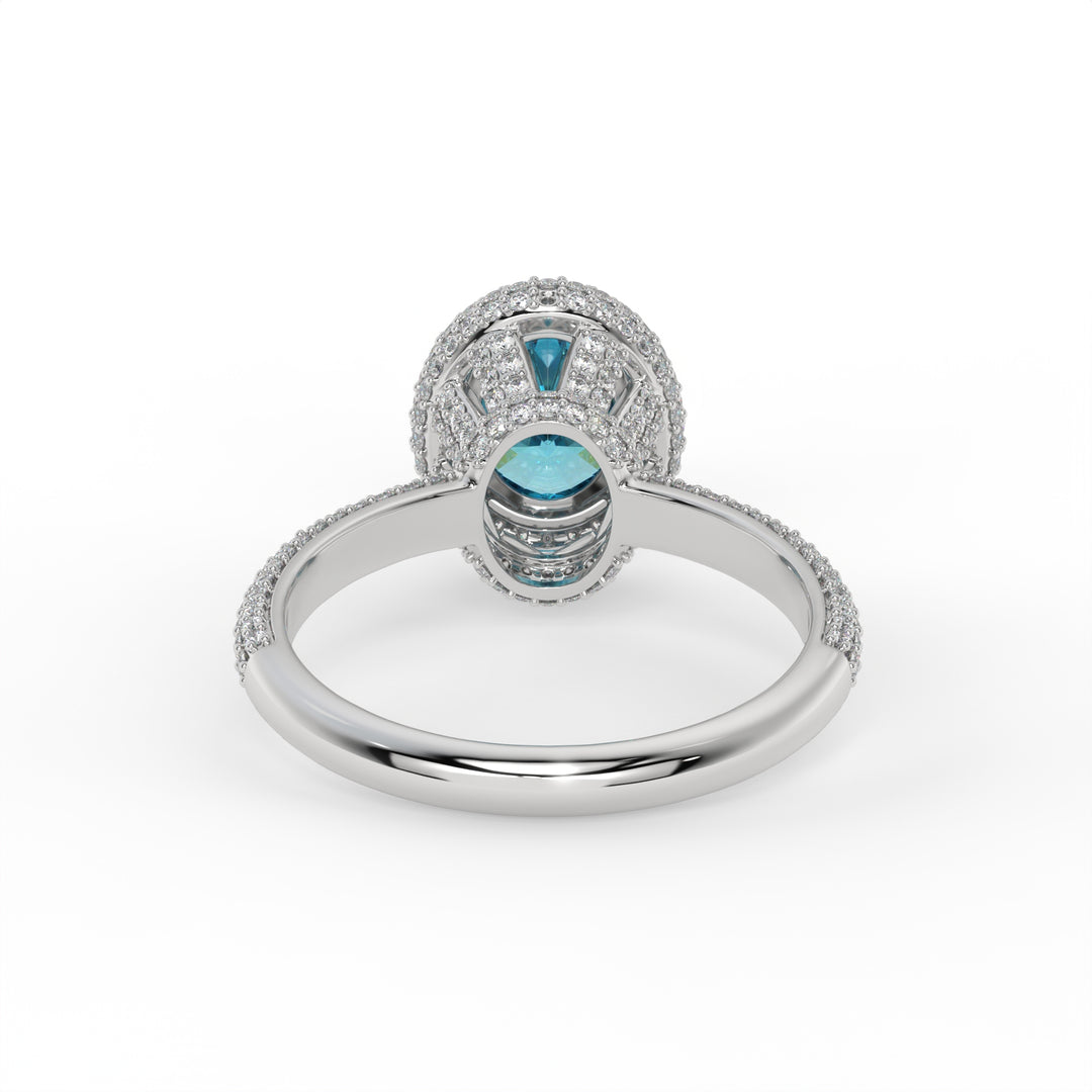 Elara Oval Bleu