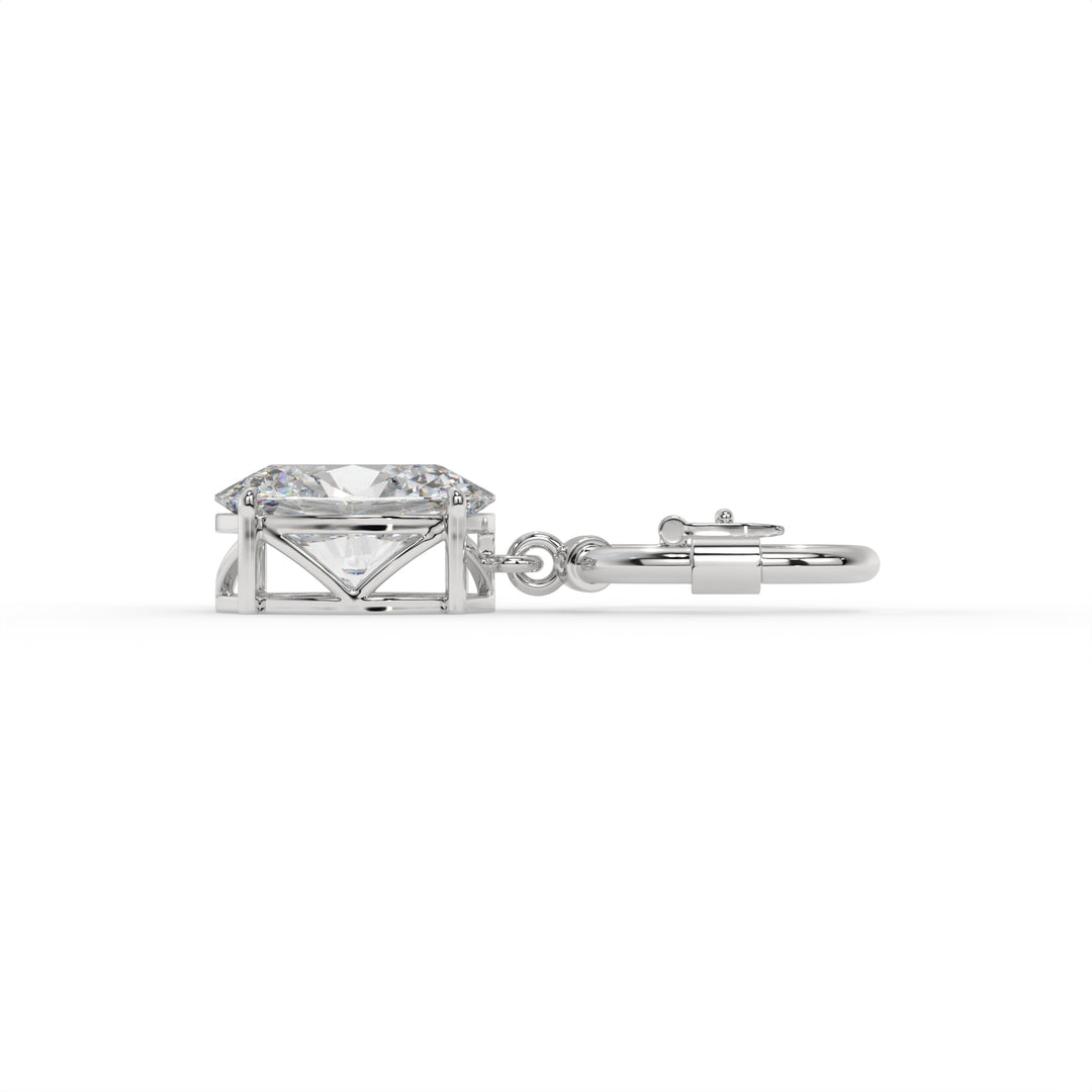 The Oval Glint Bag Charm