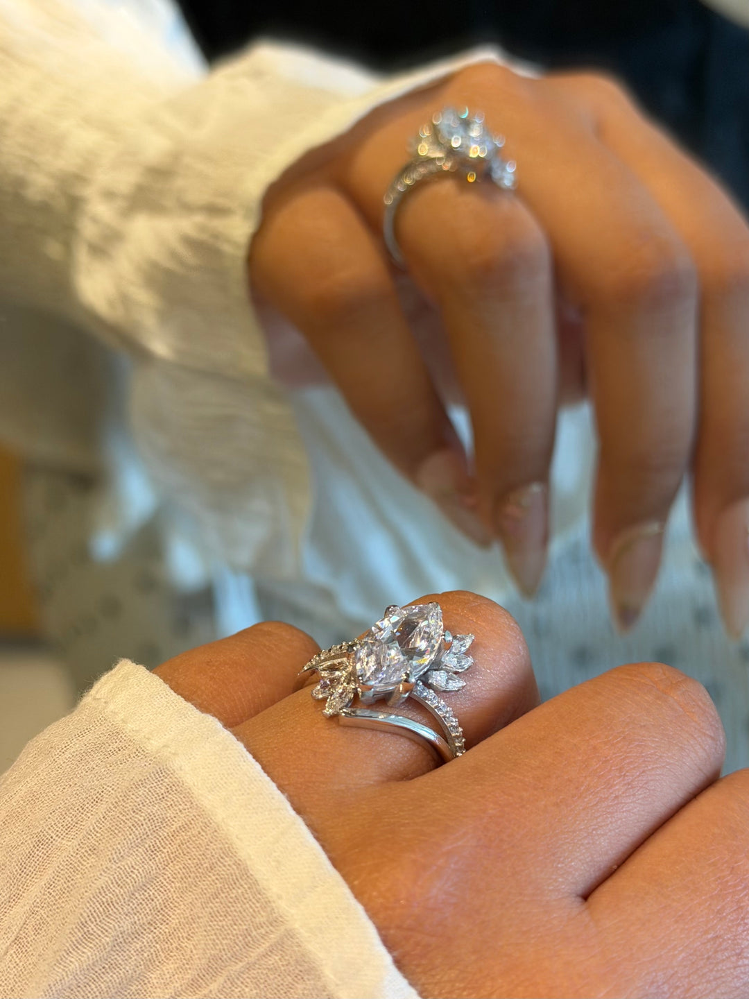 Celestial Petals Marquise