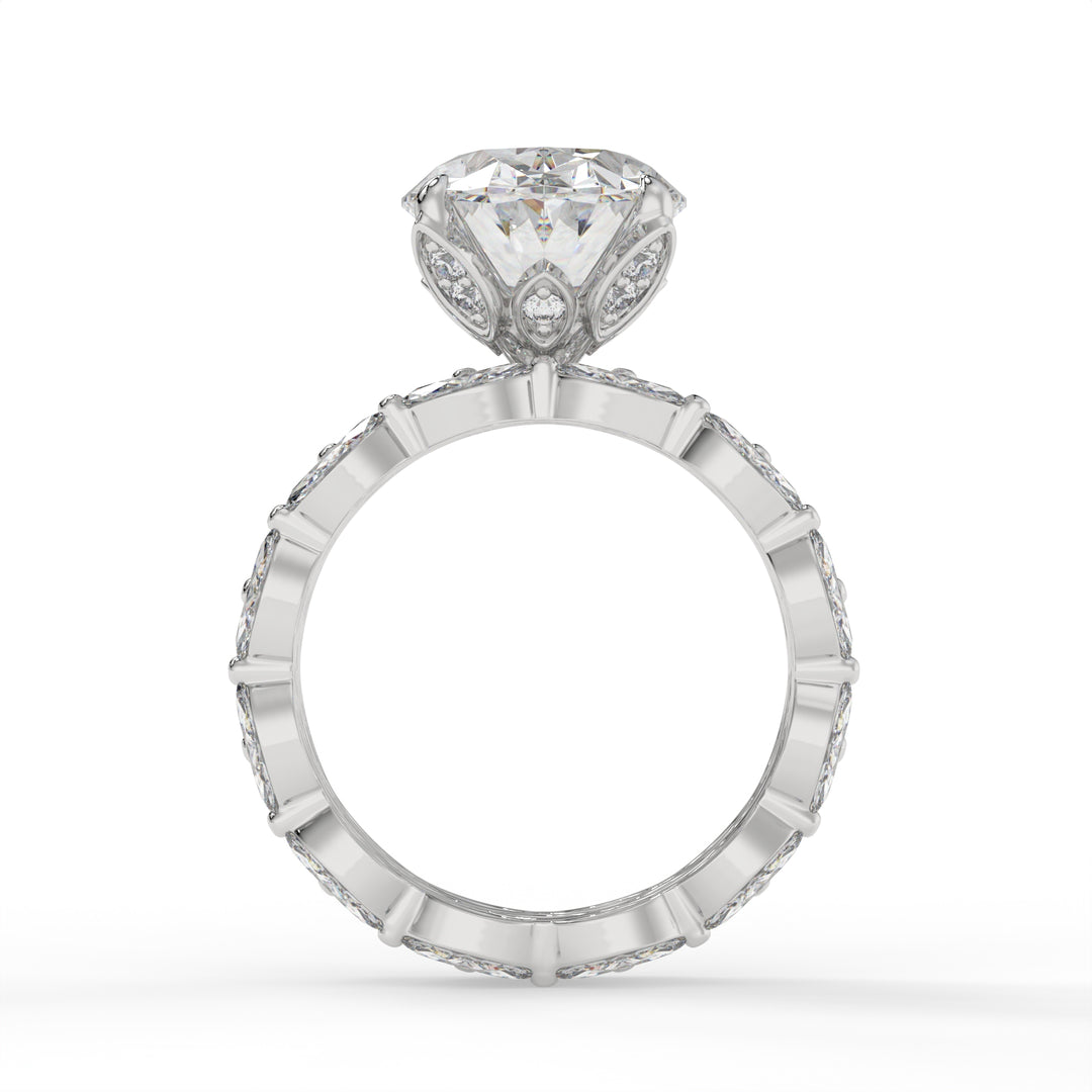 Oval Infinity Floral Stack