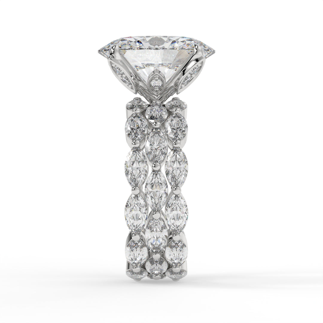 Oval Infinity Floral Stack
