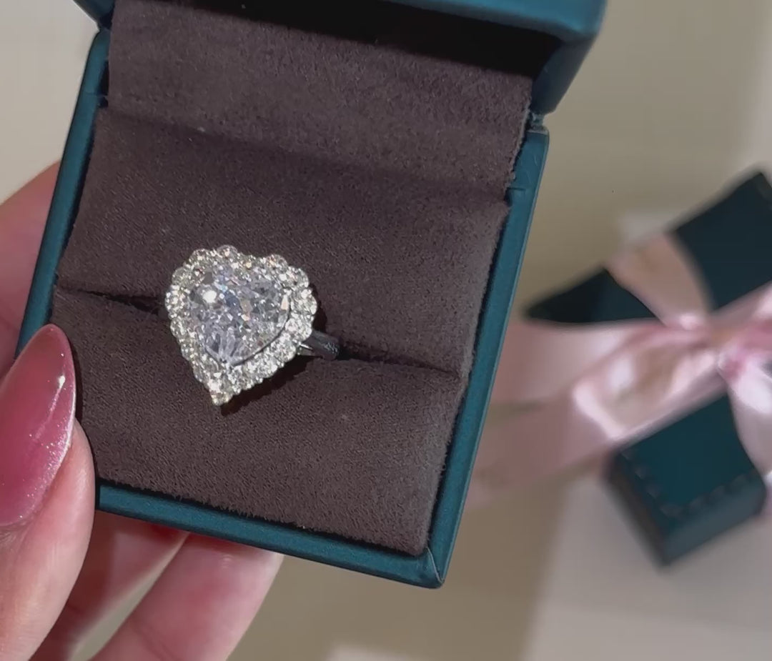 Diamond Dust Halo Heart